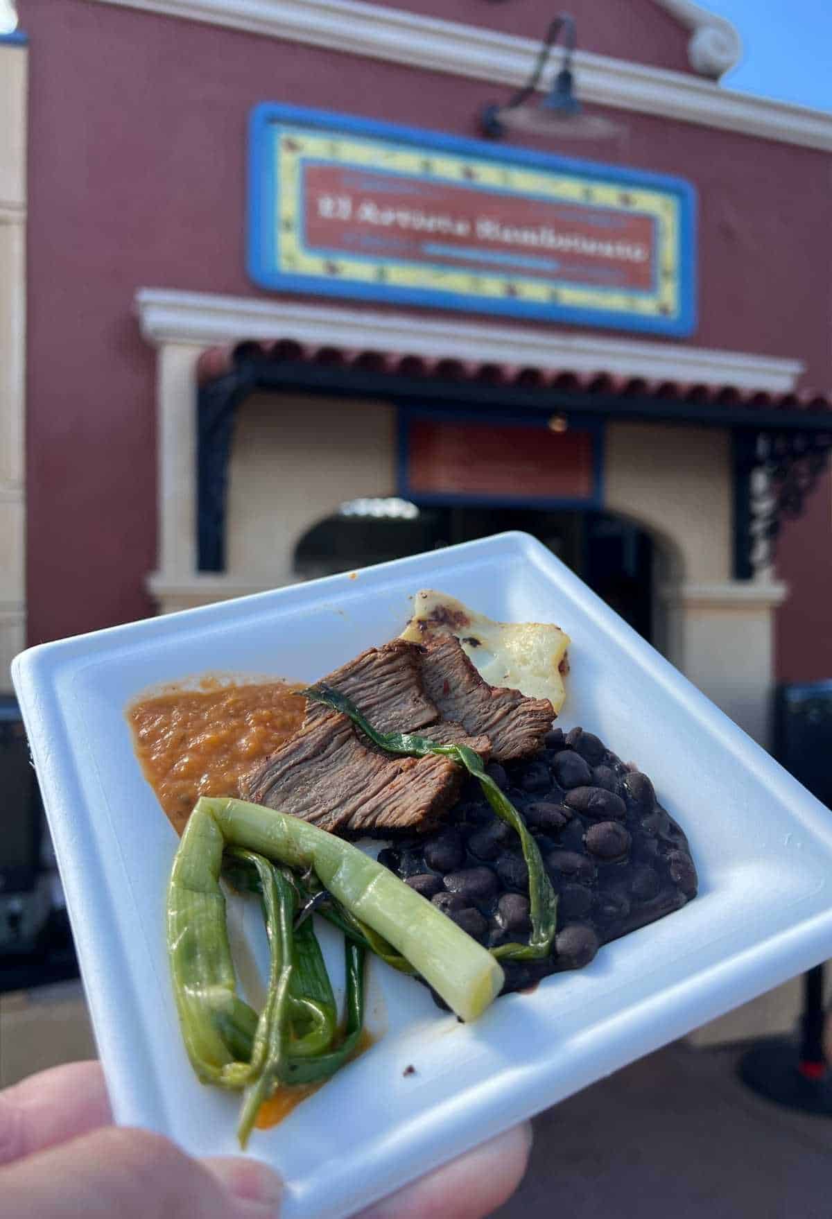 epcot 2022 carne asada El Artista Hambriento (Mexico)