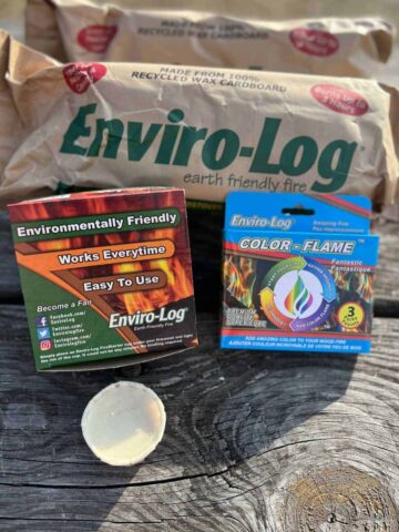 Burn safe with Enviro-logs