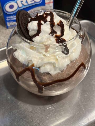 oreo milkshake without ice cream