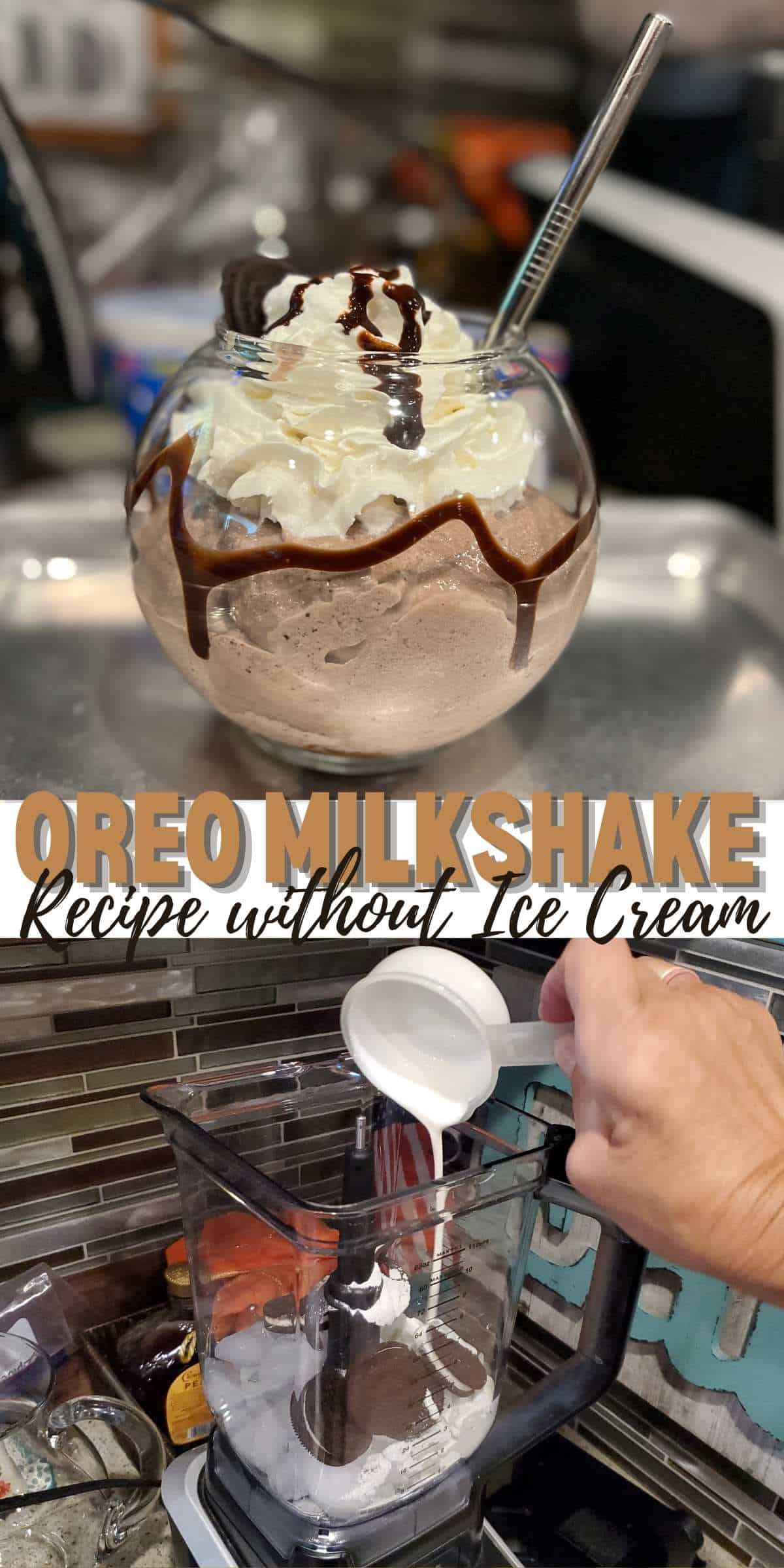 Oreo Milkshake Recipe Without Ice Cream