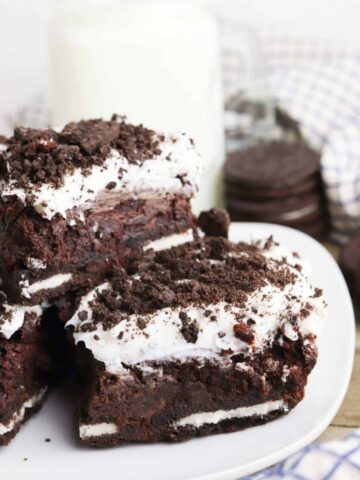 Simple Oreo Brownies Recipe