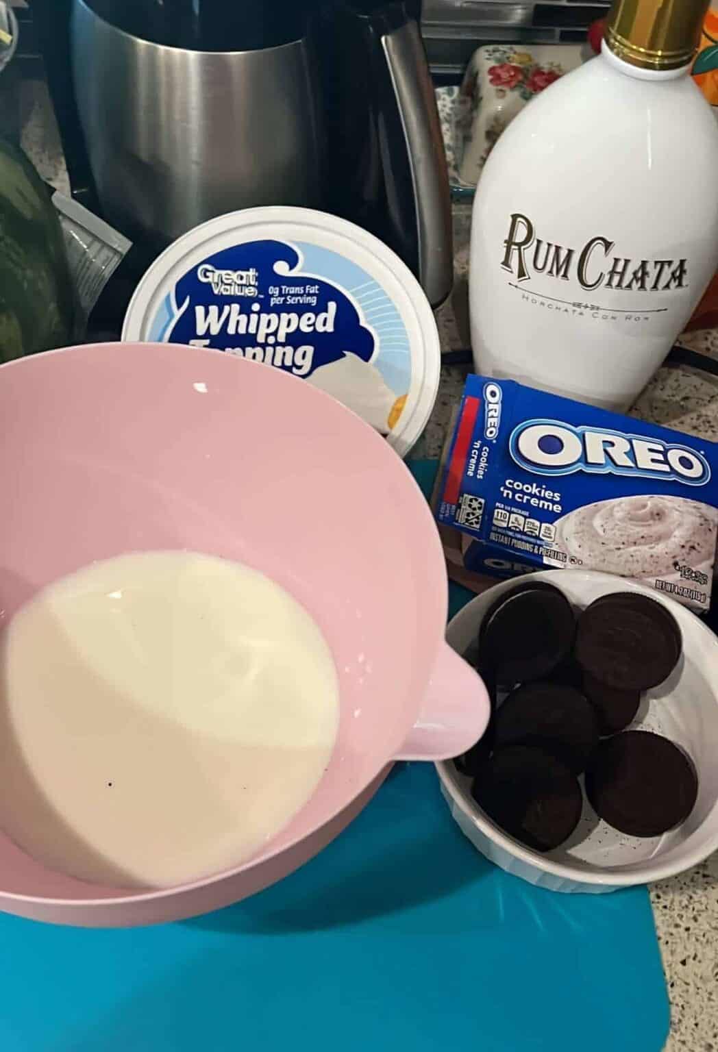 Cookies and Cream OREO Pudding Shots - Dine Dream Discover