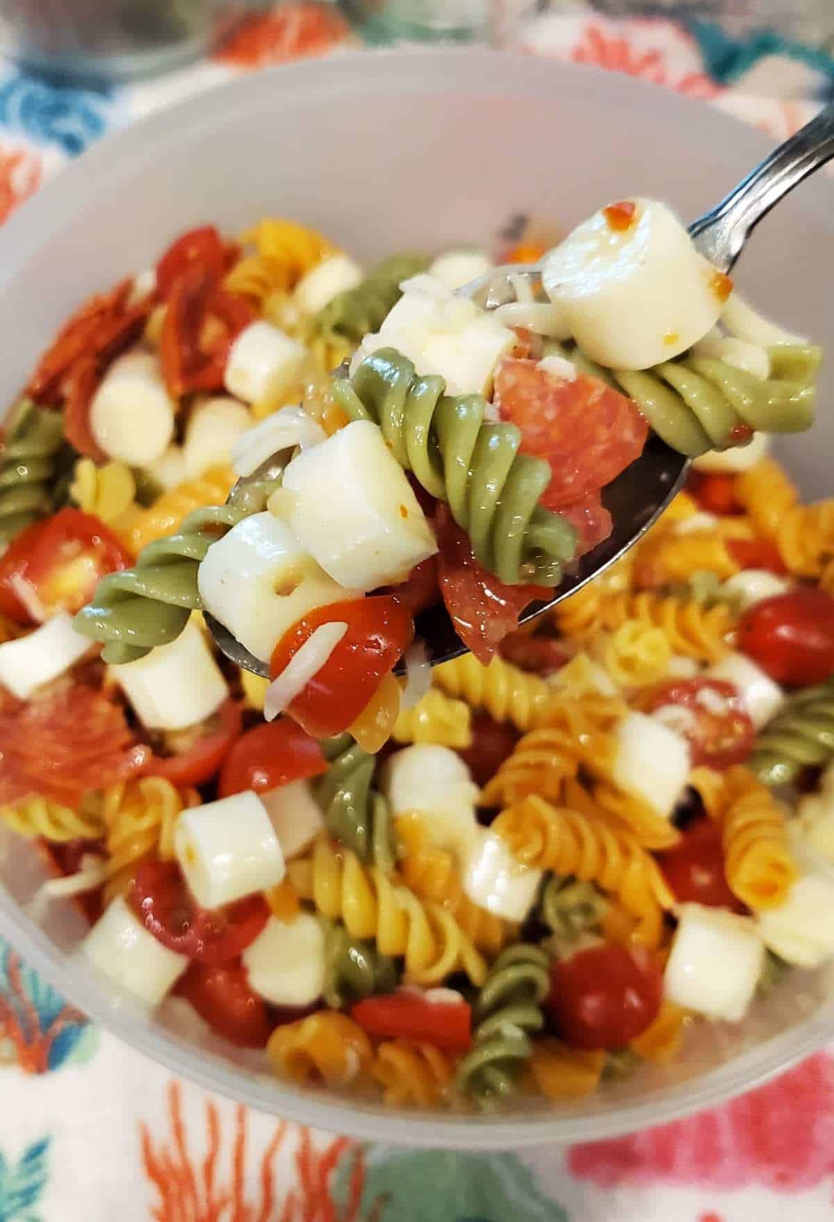 EASY SPIRAL PASTA SALAD RECIPE Dine Dream Discover