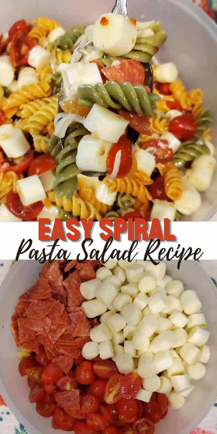 Easy Spiral Pasta Salad Recipe