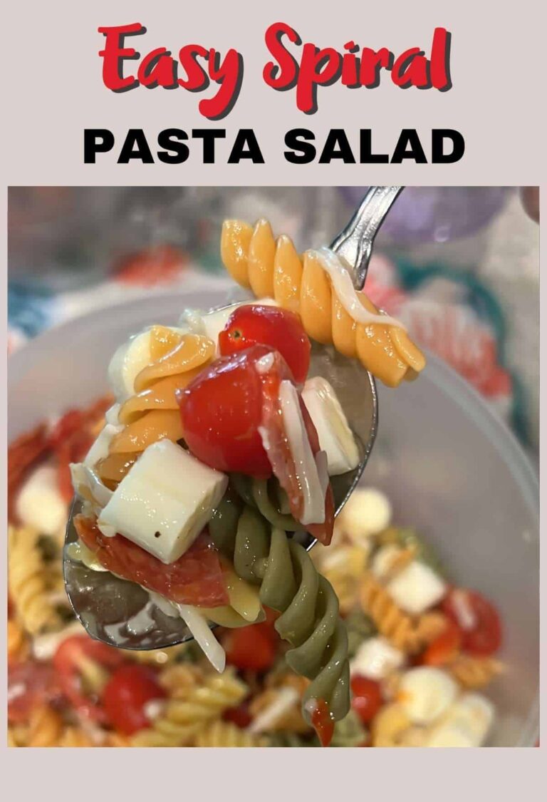 Easy Spiral Pasta Salad Recipe