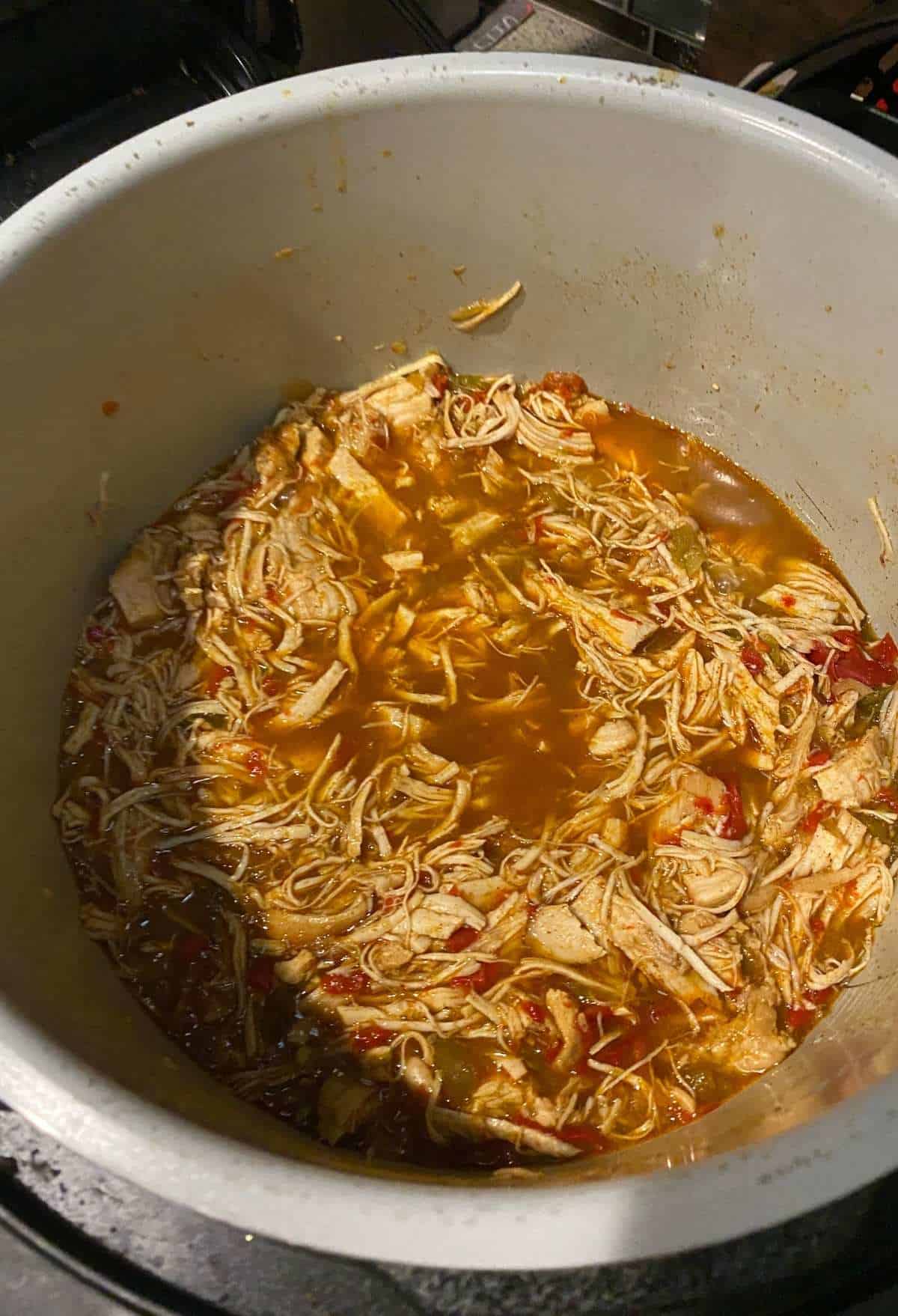 Instant pot discount shredded chicken nachos