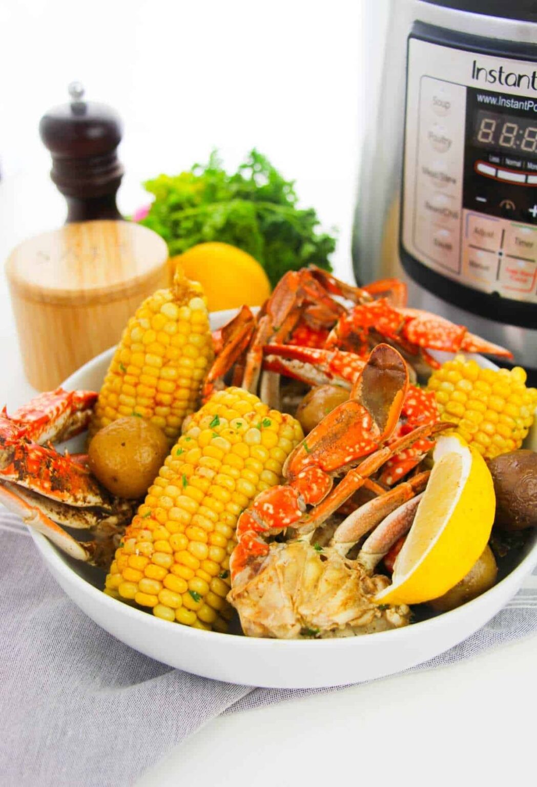 Easy Instant Pot Crab Boil Recipe Dine Dream Discover
