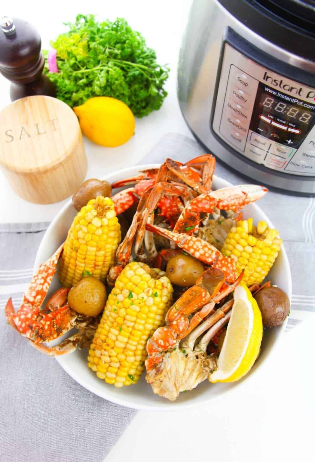 Easy Instant Pot Crab Boil Recipe Dine Dream Discover
