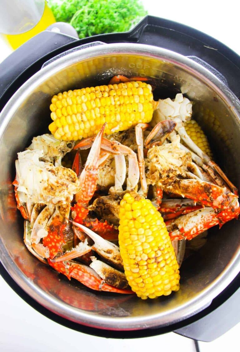 Easy Instant Pot Crab Boil Recipe - Dine Dream Discover
