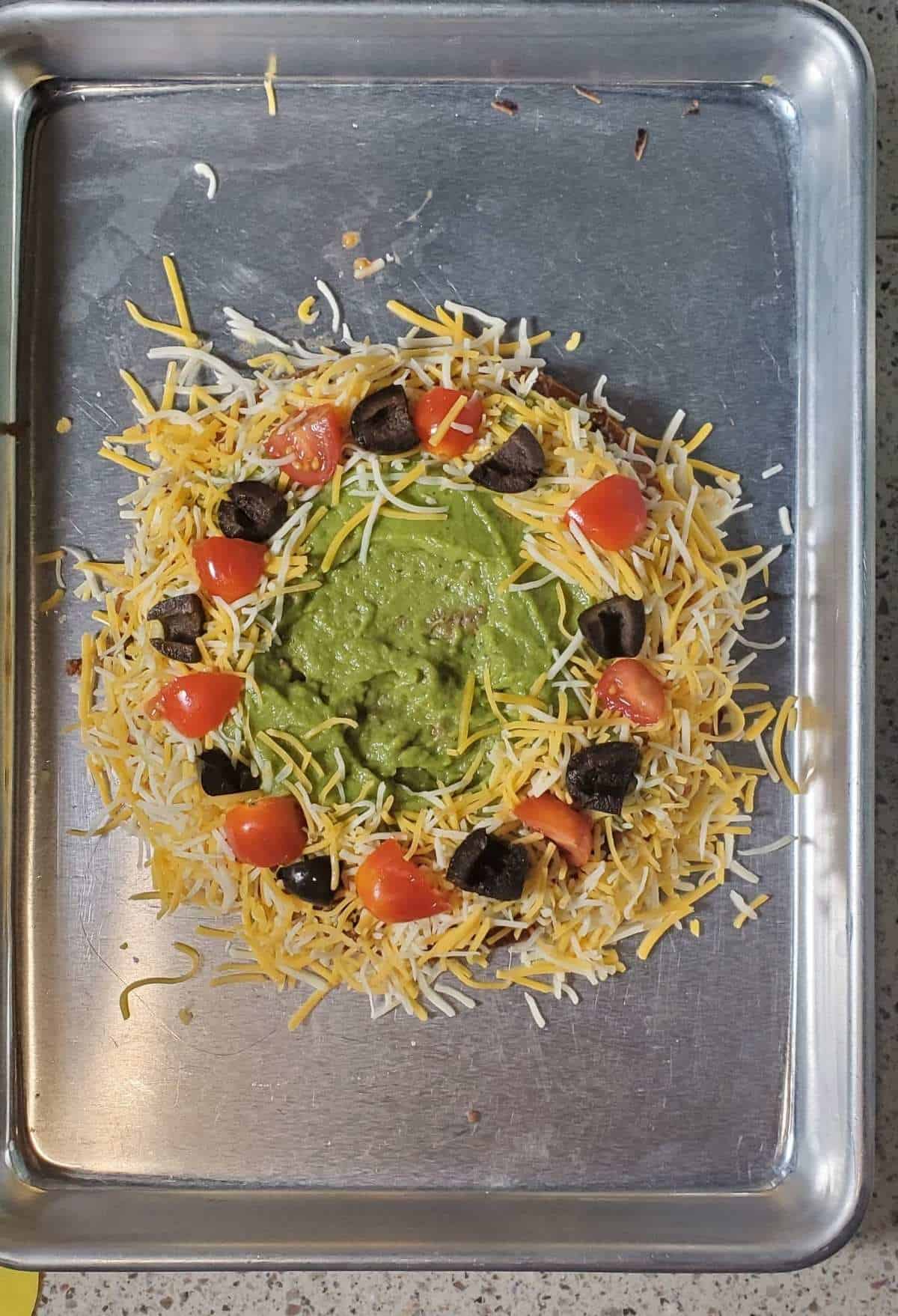 Spiderweb Taco Pizza