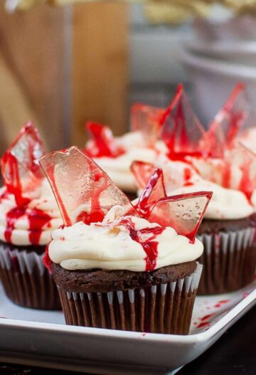 Broken Glass Cupcakes Recipe - Dine Dream Discover