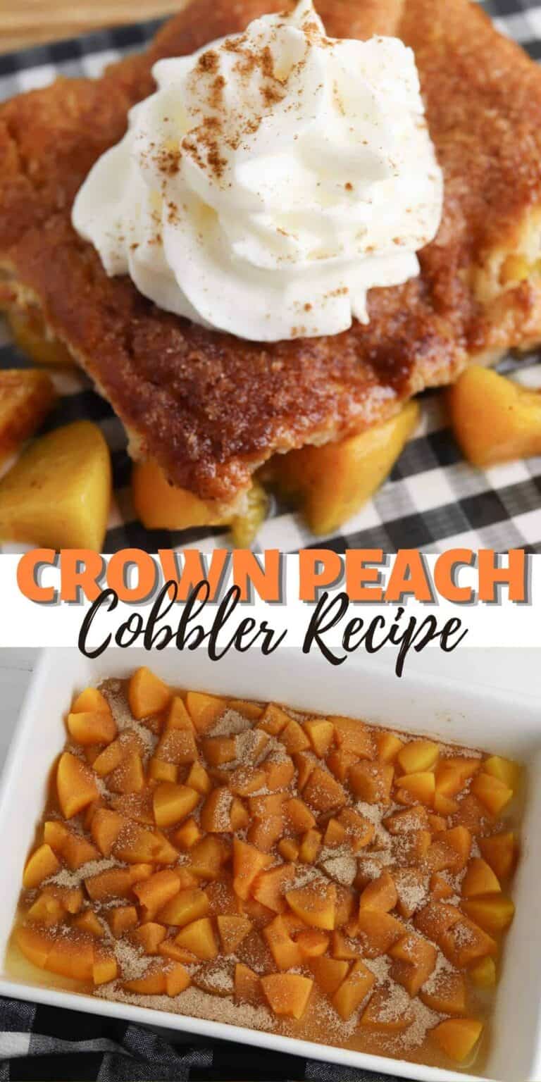 Crown Royal Peach Cobbler Crescent Roll Recipe - Dine Dream Discover