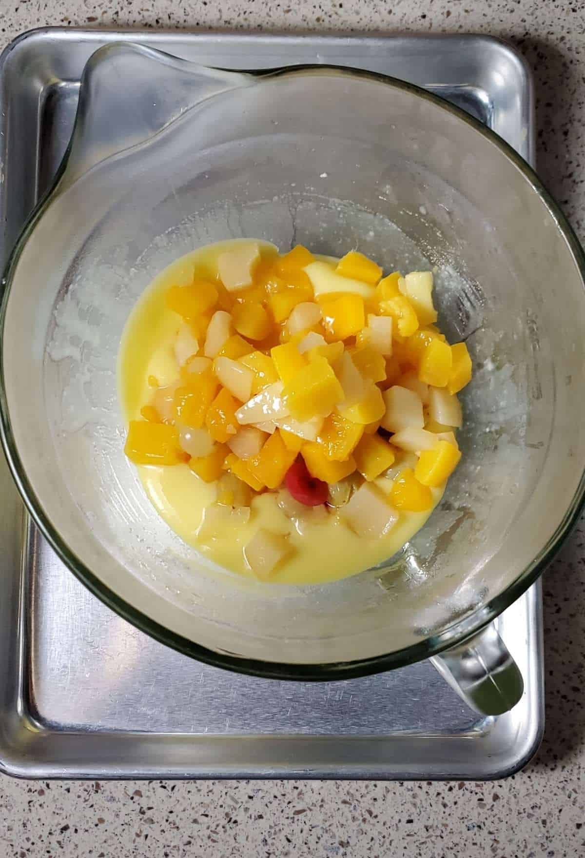 Easy Pineapple Cheesecake Ambrosia Salad Recipe