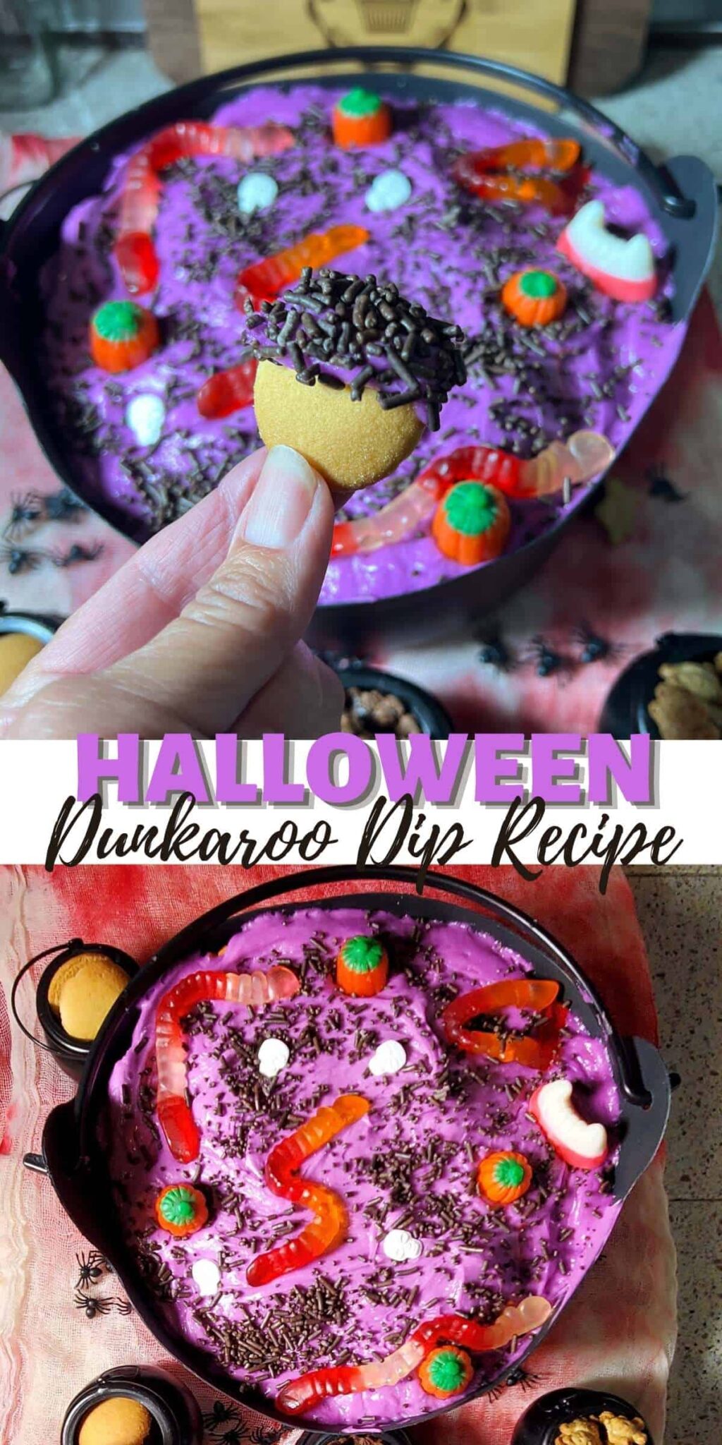 Halloween Dunkaroo Dip Recipe - Dine Dream Discover