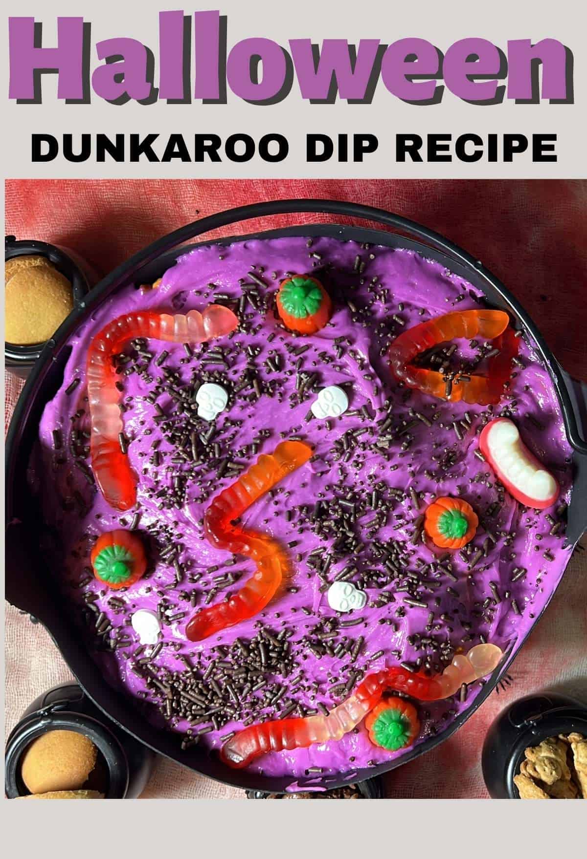 Halloween Dunkaroo Dip Recipe