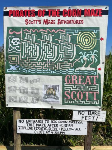 A Pirates Adventure Corn Maze