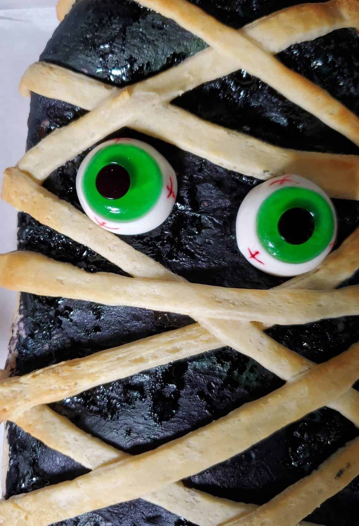 Halloween Mummy Stromboli Recipe