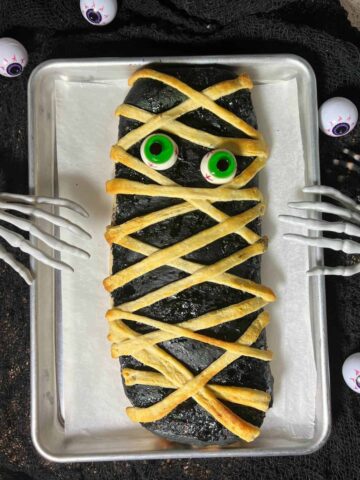 Halloween Mummy Stromboli Recipe