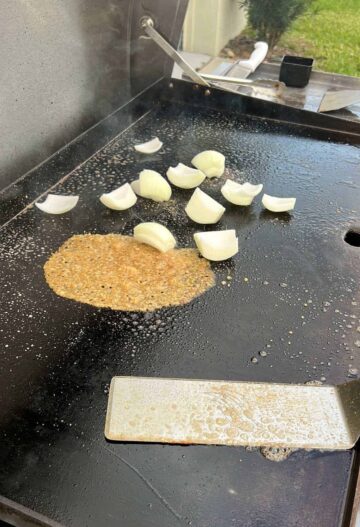 Chicken Fried Rice on the Blackstone | Dine Dream Discover