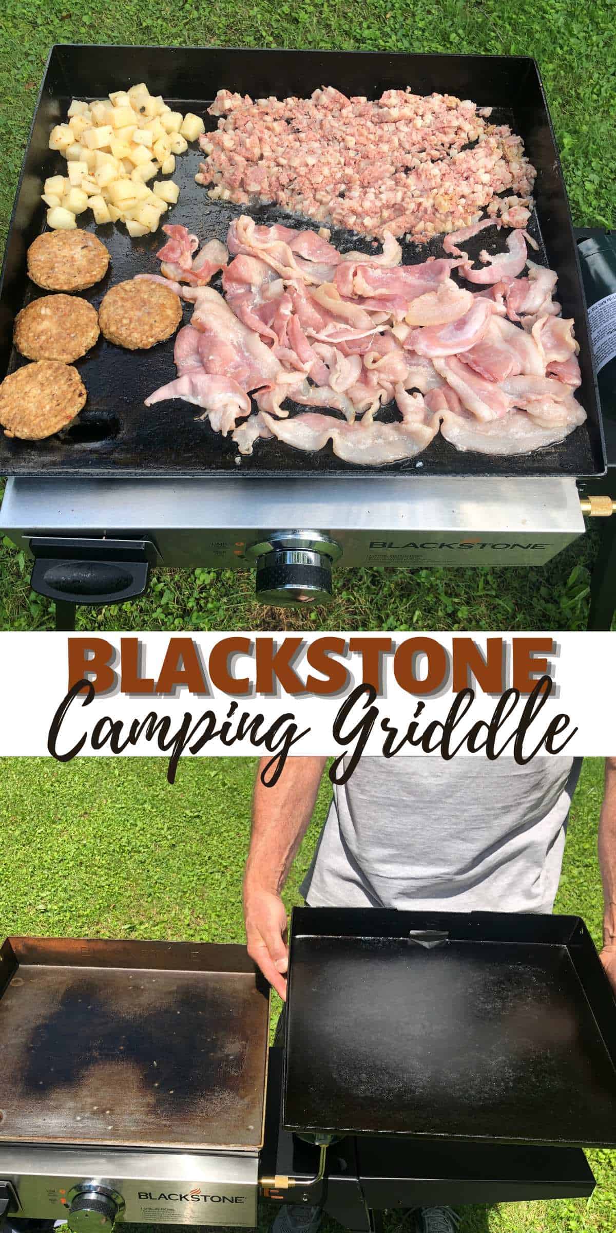 BLACKSTONE griddle for camping 