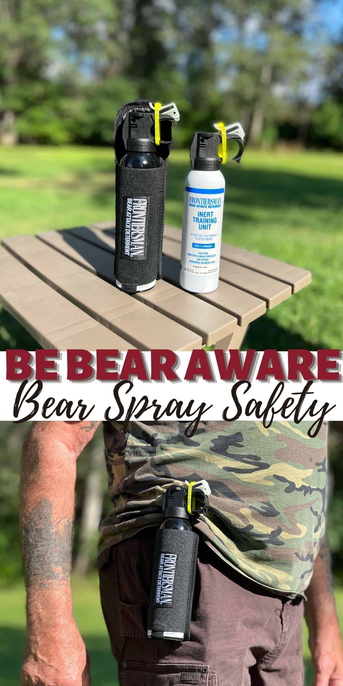 Bear Safety Measures Include Bear Spray