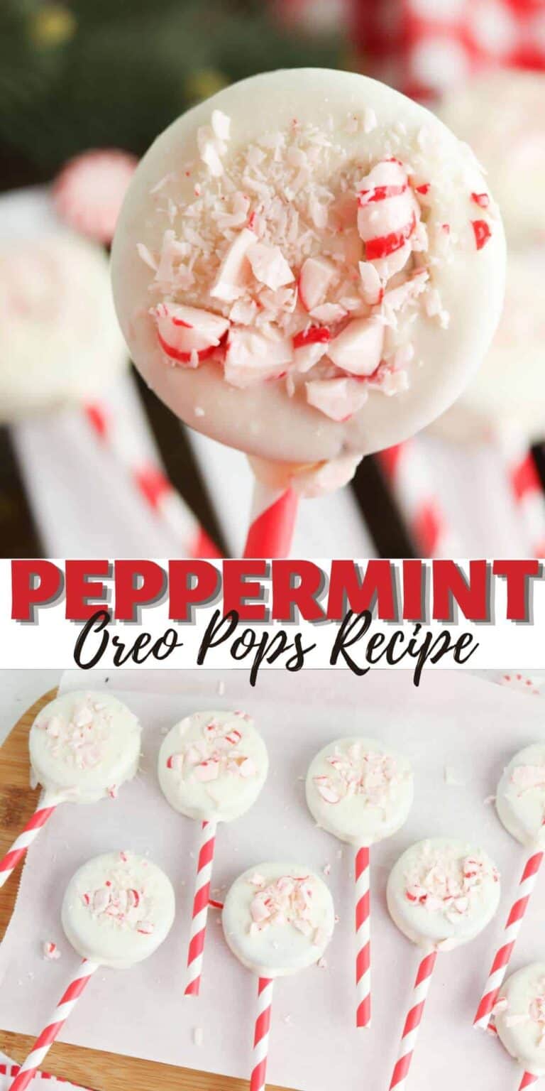 Pepermint Pop Peppermint Oreo Pops Recipe