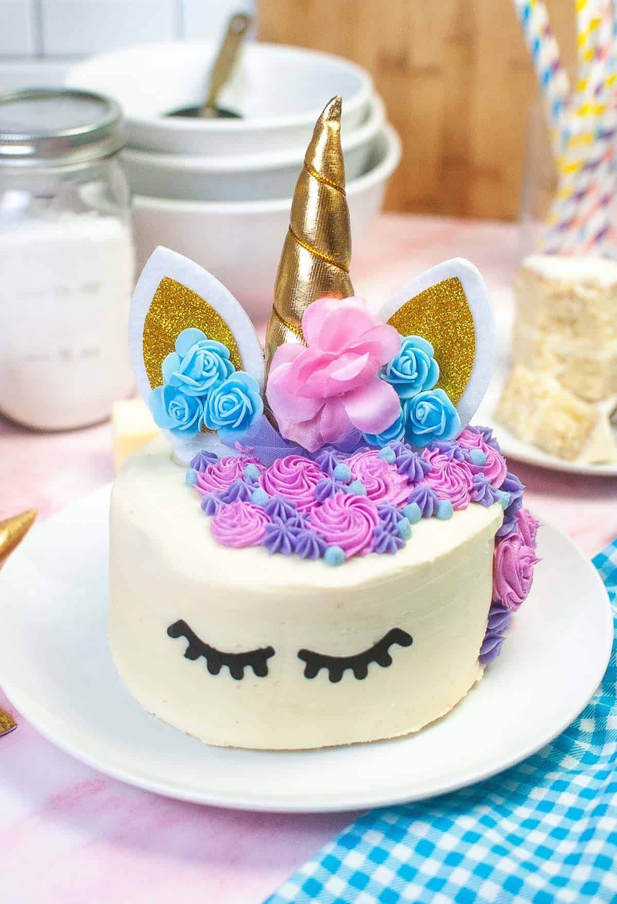 Unicorn Cake Recipe With No Artificial Colors