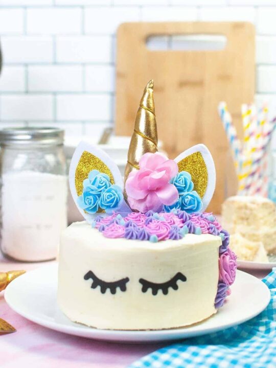 Unicorn Cake Recipe | How to Make a Unicorn Cake | Baking Mad
