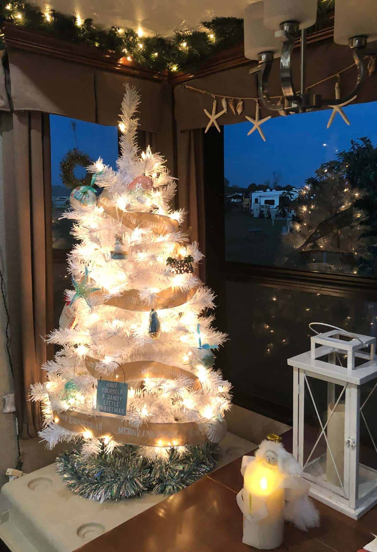 our first rv christmas tree