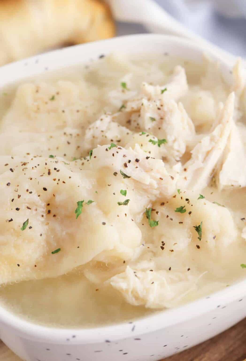 Crescent Roll Chicken And Dumplings Recipe Dine Dream Discover