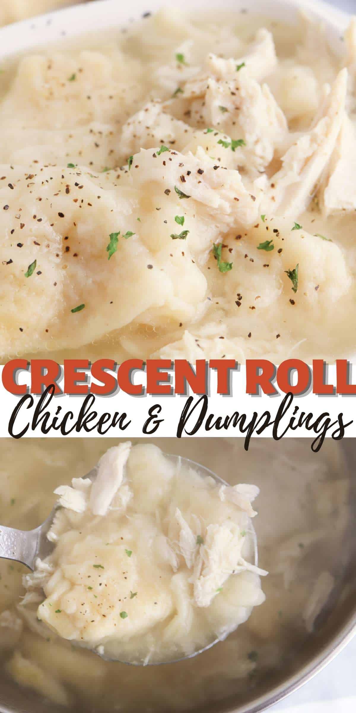 Crescent Roll Chicken and Dumplings Recipe 