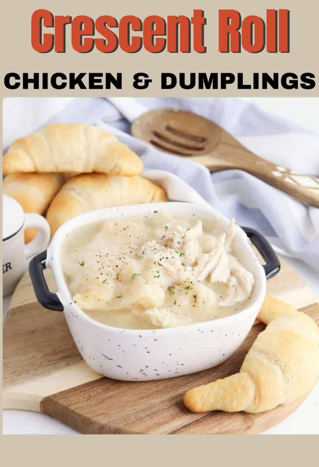 Crescent Roll Chicken and Dumplings Recipe Dine Dream Discover