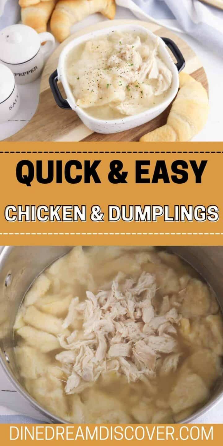 Crescent Roll Chicken and Dumplings Recipe - Dine Dream Discover