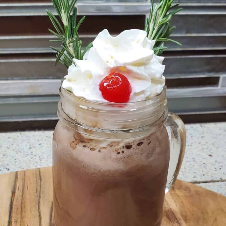 Drunk Rudolph Fireball Hot Chocolate Recipe-image
