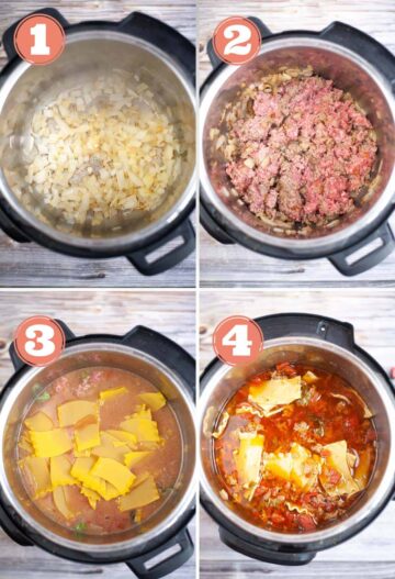 Instant Pot Lasagna Soup Recipe - Dine Dream Discover