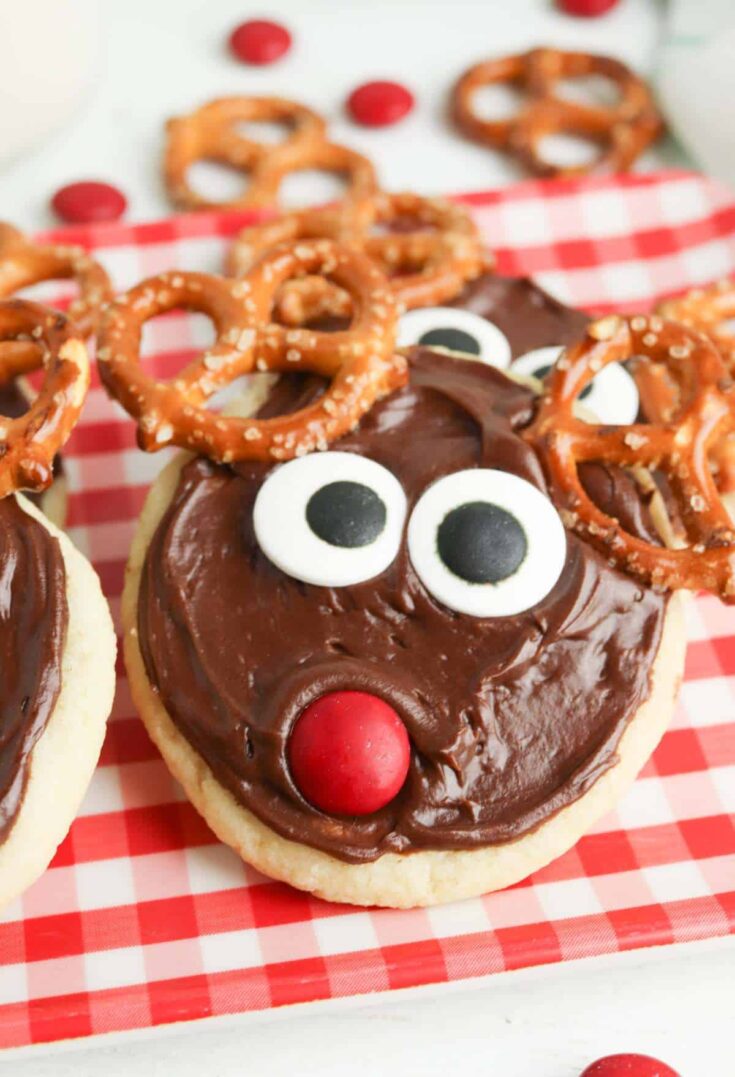 frosted reindeer cookies recipe