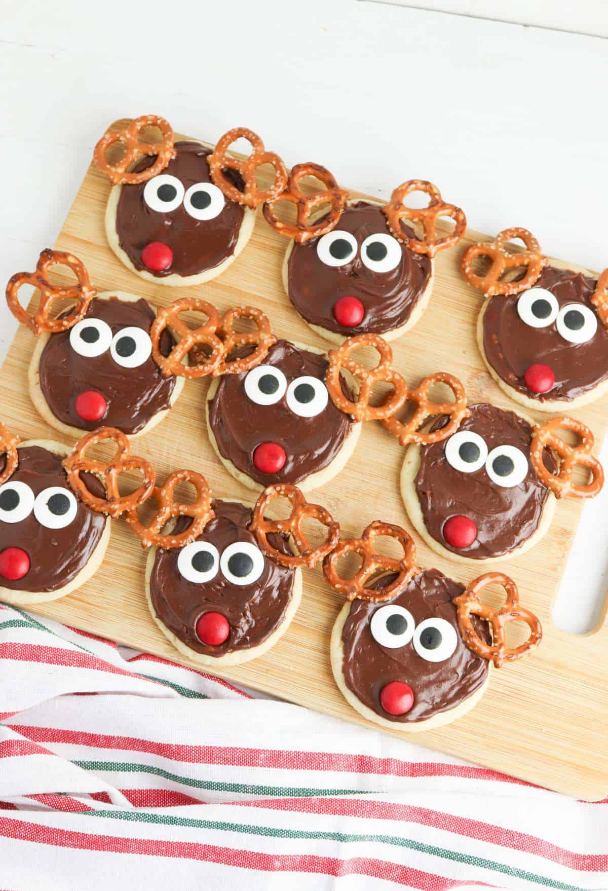 frosted reindeer cookies recipe