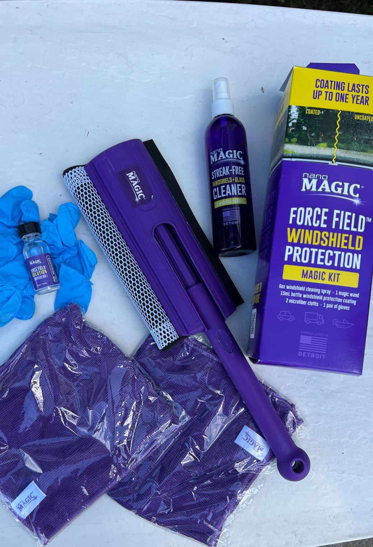 Nano Magic - Force Field Windshield Protection Kit