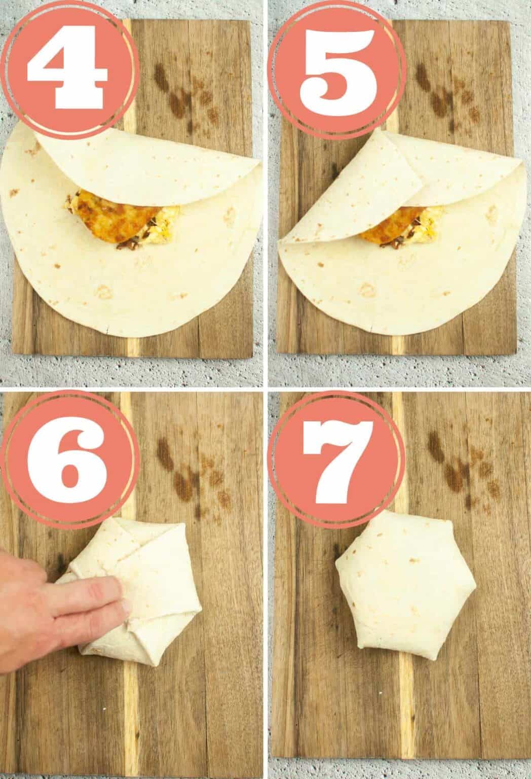 Air Fryer Taco Bell Copycat Breakfast Crunchwrap Dine Dream Discover