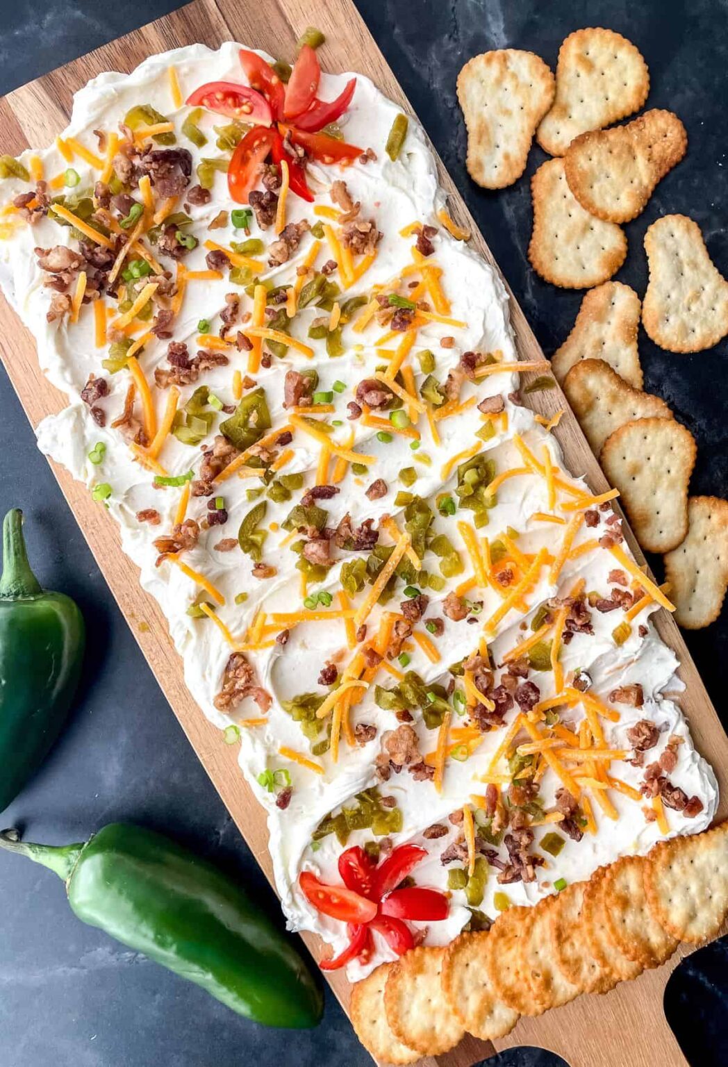 Jalapeno Popper Cream Cheese Board Dine Dream Discover