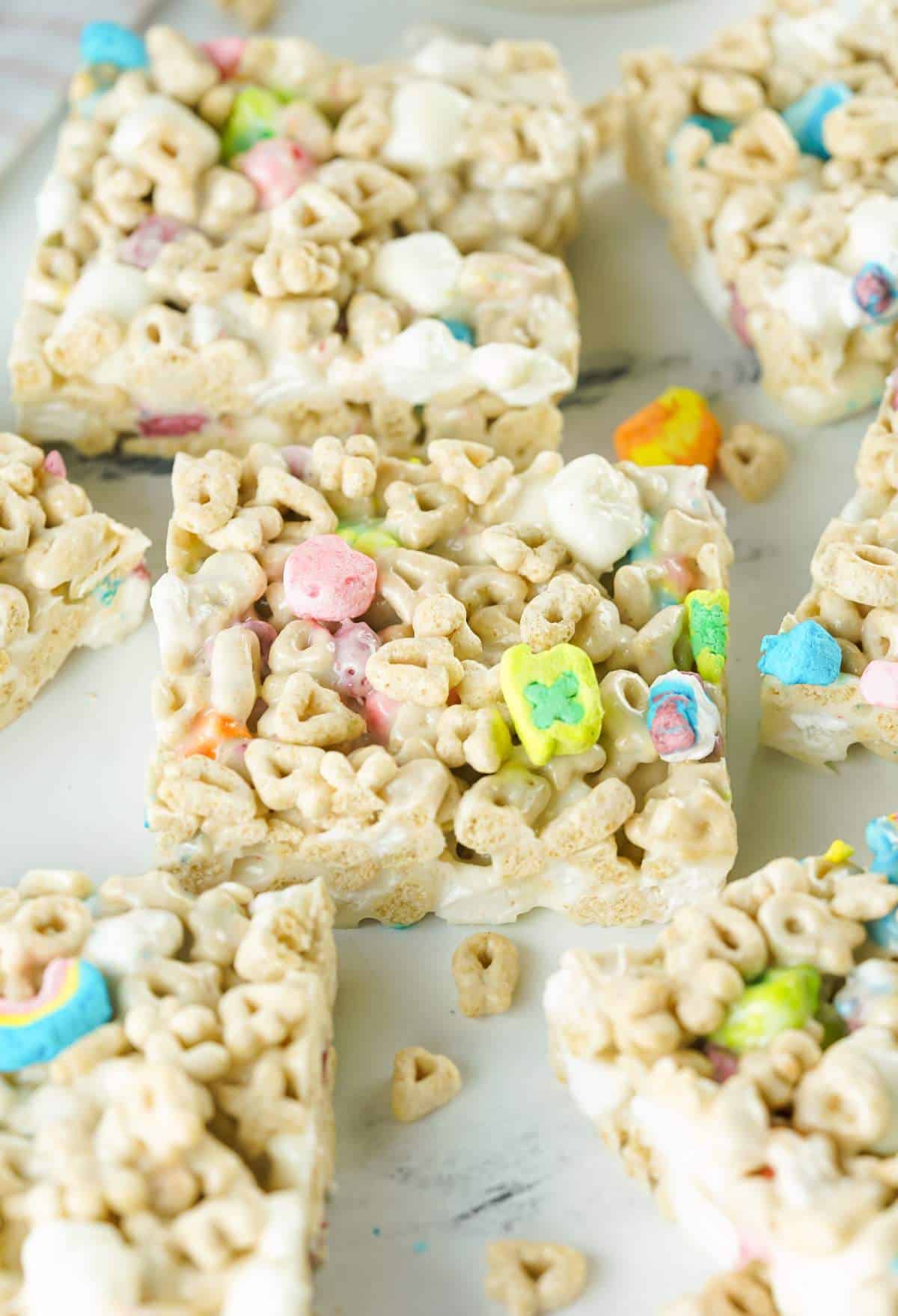 Lucky Charms Rice Krispie Treats