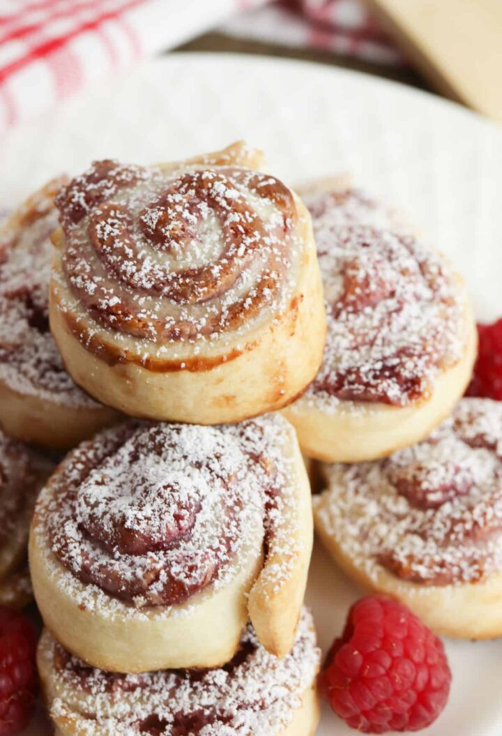 Raspberry Pinwheels Recipe Dine Dream Discover
