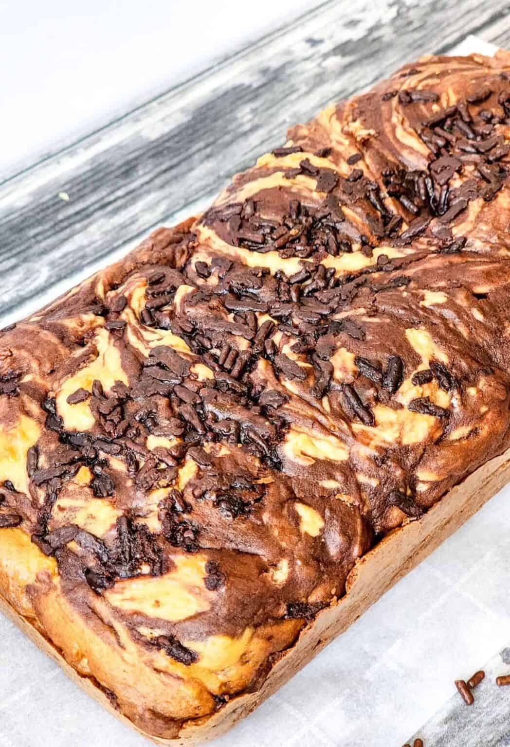 TikTok Chocolate Ice Cream Bread Recipe Dine Dream Discover