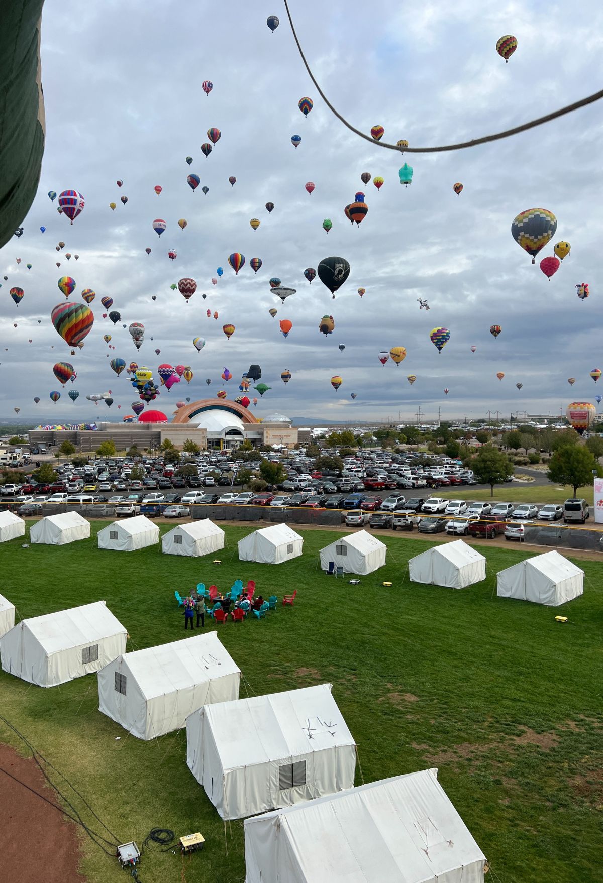 Albuquerque Balloon Fiesta glamping