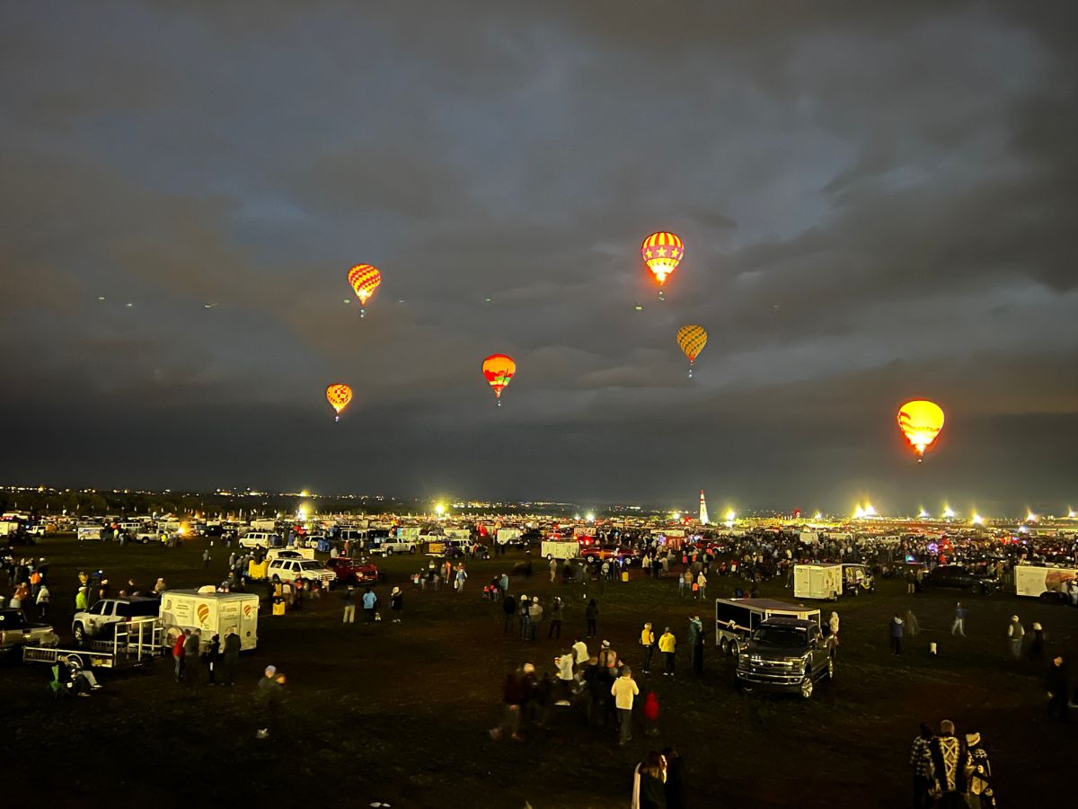 dawn patrol Albuquerque Balloon Fiesta 