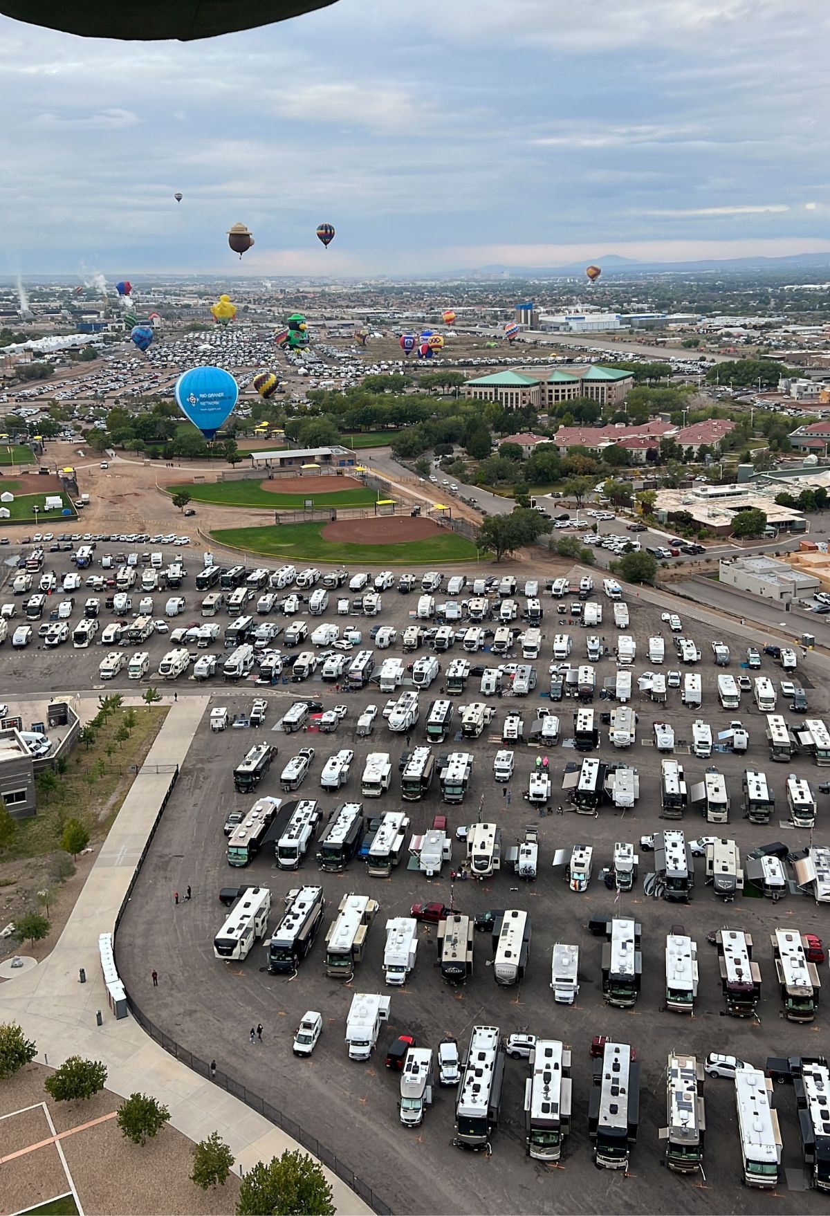 rv camping Albuquerque Balloon Fiesta 