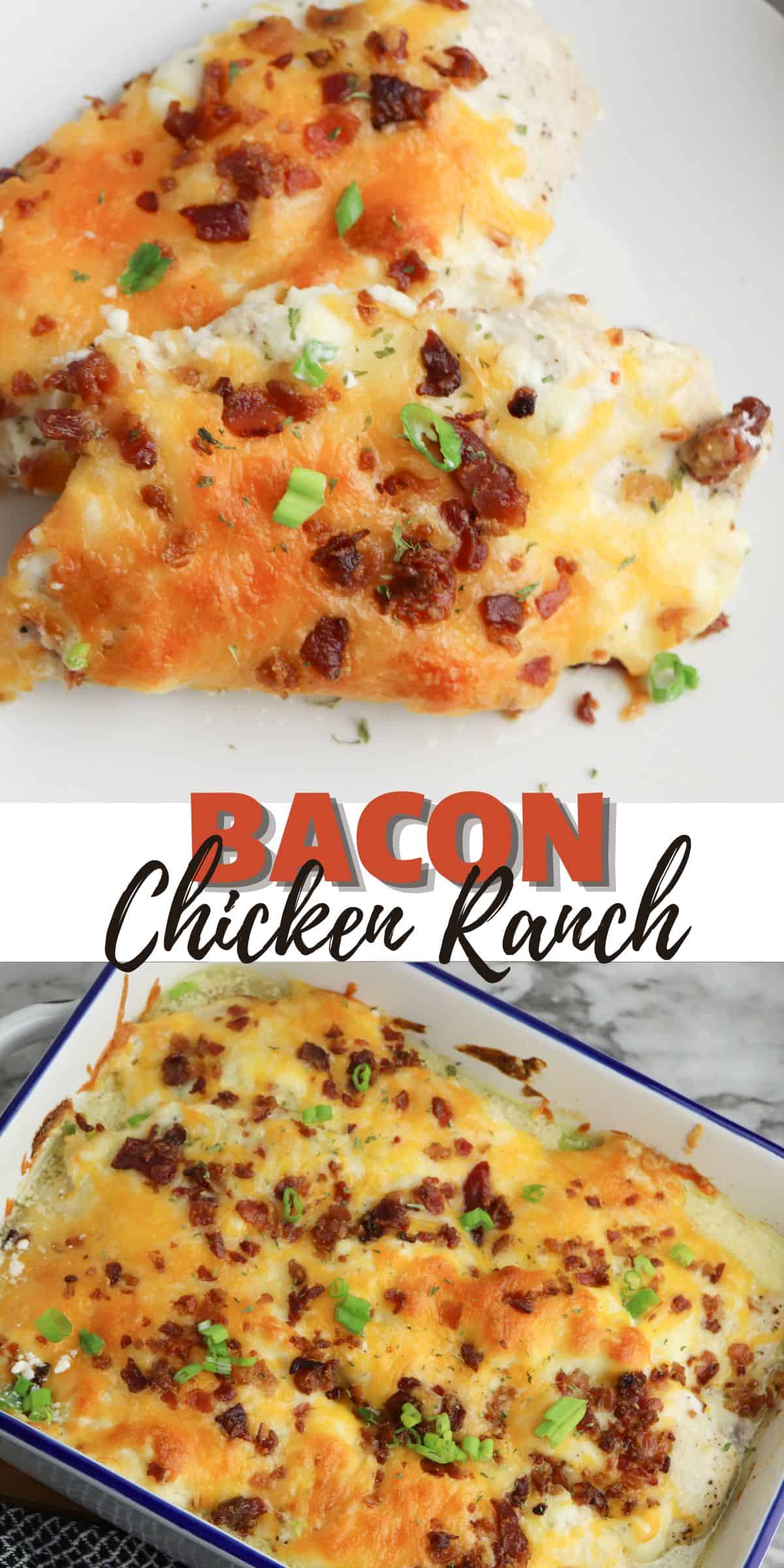 BAKED BACON CHICKEN RANCH RECIPE 