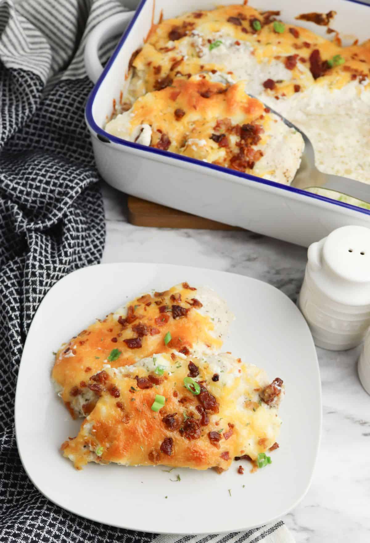 BAKED BACON CHICKEN RANCH RECIPE 