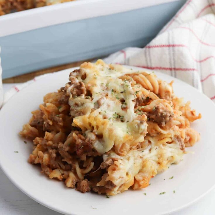 Cheesy Rotini Casserole