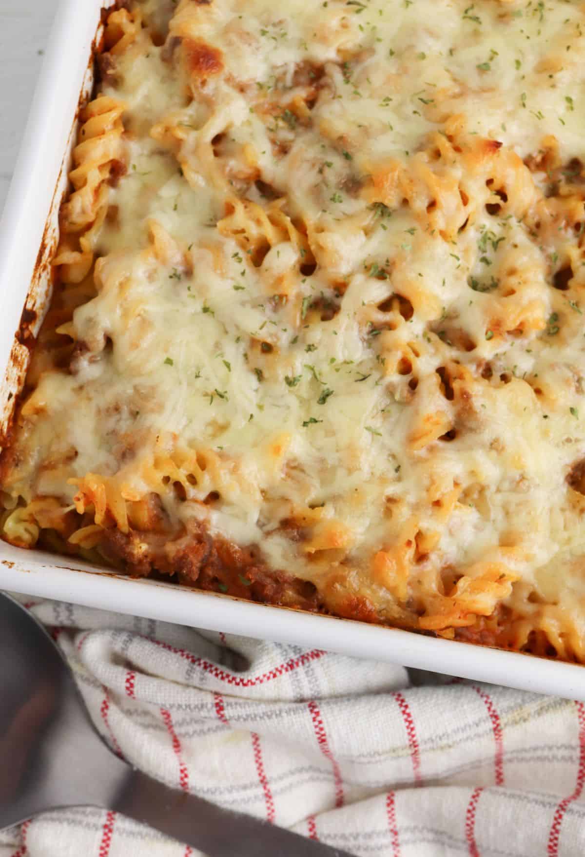 Cheesy Rotini Casserole